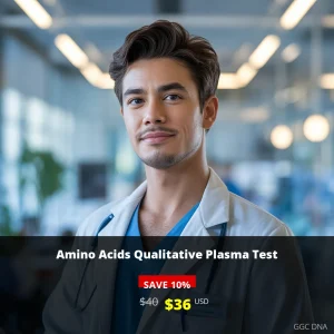 Amino Acids Qualitative Plasma Test USA | $36 USD | Comprehensive Metabolic Screening