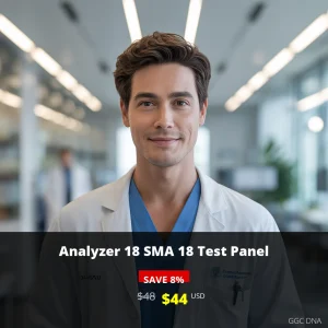 Analyzer 18 SMA 18 Test Panel - Comprehensive Health Screening $44 USD | USA
