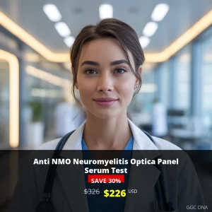 Anti NMO Neuromyelitis Optica Panel Serum Test USA - $226 USD | Comprehensive Neurological Autoimmune Testing
