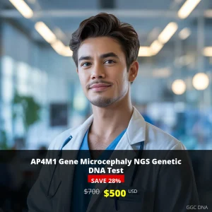 AP4M1 Gene Microcephaly NGS Genetic DNA Test USA - $500 USD | Comprehensive Genetic Testing for Microcephaly Disorders