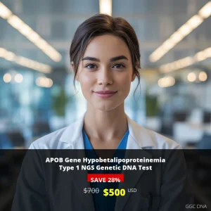 APOB Gene Hypobetalipoproteinemia Type 1 NGS Genetic DNA Test - $500 USA | Comprehensive Genetic Testing for Lipid Disorders