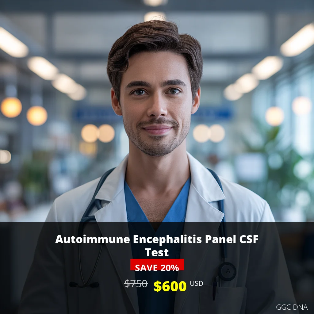 Autoimmune Encephalitis Panel CSF Test USA - $600 USD | Comprehensive Neurological Autoantibody Testing