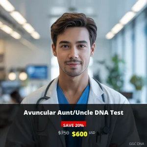 Avuncular Aunt/Uncle DNA Test USA - $600 USD | Kinship Verification & Family Relationship Testing