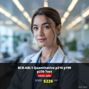 BCR-ABL1 Quantitative p210 p190 p230 Test - $226 USD | USA Genetic Testing for Leukemia Monitoring