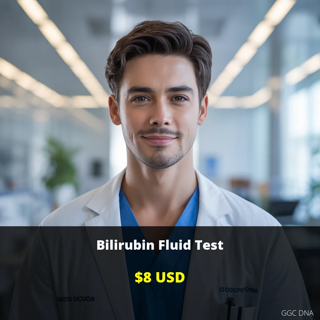 Bilirubin Fluid Test USA - $8 USD | Liver Function Analysis & Diagnosis