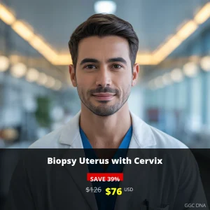 Biopsy Uterus with Cervix Test - $76 USA Price | Comprehensive Uterine & Cervical Tissue Analysis | GGC DNA