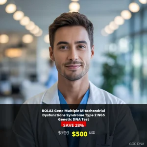 BOLA3 Gene Multiple Mitochondrial Dysfunctions Syndrome Type 2 NGS Genetic DNA Test - $500 USA | Comprehensive Neurological Genetic Testing