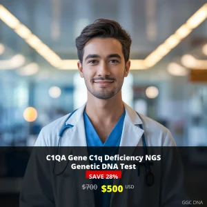 C1QA Gene C1q Deficiency NGS Genetic DNA Test - $500 USA | Comprehensive Genetic Testing for Immune Disorders