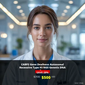 CABP2 Gene Deafness Autosomal Recessive Type 93 NGS Genetic DNA Test USA - $500 USD | Comprehensive Hearing Loss Genetic Testing