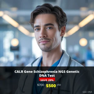 CALR Gene Schizophrenia NGS Genetic DNA Test - $500 USD | Comprehensive Genetic Testing for Schizophrenia Risk Assessment in USA