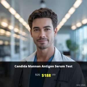 Candida Mannan Antigen Serum Test USA - $188 USD | Early Detection of Systemic Candida Infections