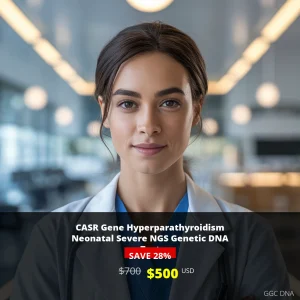 CASR Gene Hyperparathyroidism Neonatal Severe NGS Test | $500 USD | Genetic Testing USA