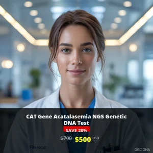 CAT Gene Acatalasemia NGS Genetic DNA Test - $500 USD in USA | Comprehensive Genetic Testing for Metabolic Disorders