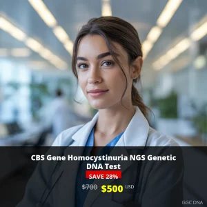 CBS Gene Homocystinuria NGS Genetic DNA Test $500 USA | Cystathionine Beta-Synthase Deficiency Testing