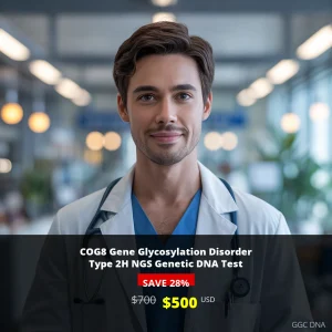 COG8 Gene Glycosylation Disorder Type 2H NGS Genetic DNA Test - $500 USD | Comprehensive Metabolic Disorder Testing in USA
