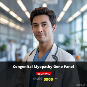 Congenital Myopathy Gene Panel Test USA | $900 USD | Comprehensive Genetic Testing for Muscle Disorders