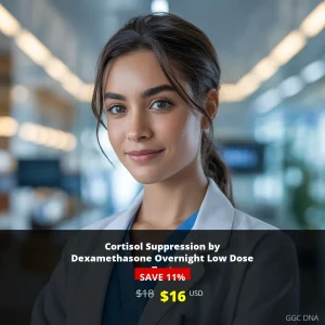Cortisol Suppression by Dexamethasone Overnight Low Dose Test USA Price $16 | Adrenal Function Testing