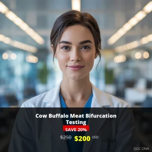 Cow Buffalo Meat Bifurcation Testing USA - $200 USD | Authentic Meat Verification & Species Identification