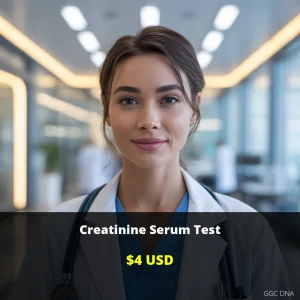 Creatinine Serum Test USA - Kidney Function Screening $4 | GGC DNA Diagnostics