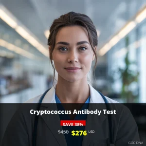 Cryptococcus Antibody Test USA - $276 USD | Detect Fungal Infection Early | GGC DNA