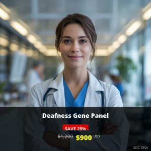 Deafness Gene Panel Testing USA - Comprehensive Genetic Hearing Loss Analysis | $900 USD