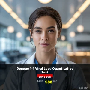 Dengue 1-4 Viral Load Quantitative Test USA - $88 USD | Accurate Dengue Virus Detection & Monitoring
