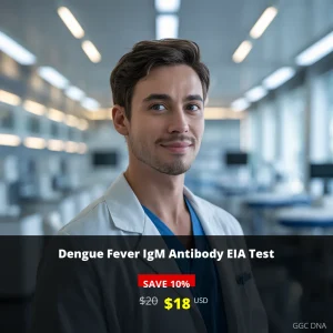 Dengue Fever IgM Antibody EIA Test USA - $18 USD | Accurate Dengue Diagnosis & Testing