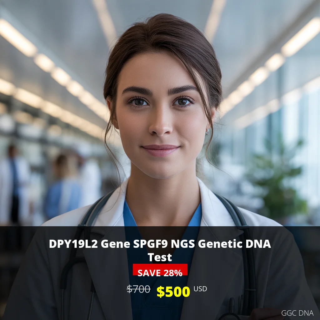 DPY19L2 Gene SPGF9 NGS Genetic DNA Test - $500 USD | USA Genetic Testing for Male Infertility