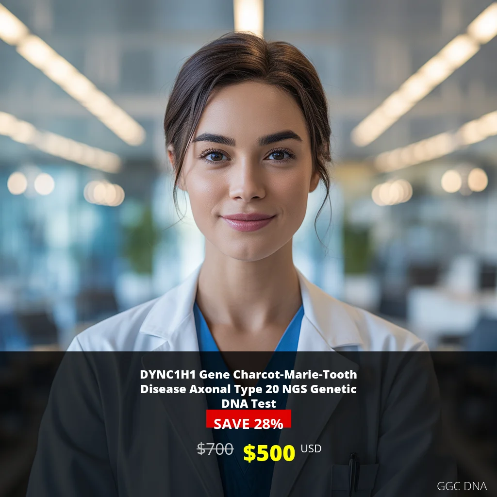 DYNC1H1 Gene CMT Axonal Type 20 NGS DNA Test - $500 USA | Comprehensive Neurological Genetic Testing