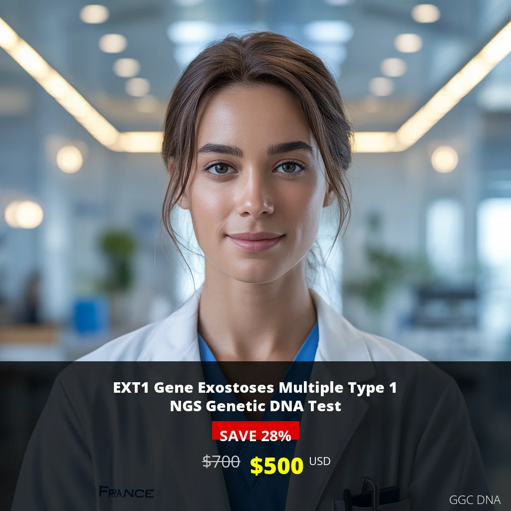 EXT1 Gene Exostoses Multiple Type 1 NGS Genetic DNA Test - $500 USA Price | Comprehensive Hereditary Multiple Exostoses Testing