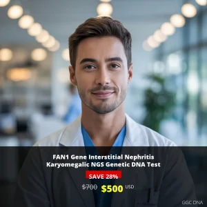 FAN1 Gene Interstitial Nephritis Karyomegalic NGS Genetic DNA Test - $500 USD | Comprehensive Genetic Testing USA