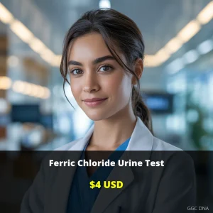 Ferric Chloride Urine Test USA - $4 | Detect Metabolic Disorders | Same Day Results Available