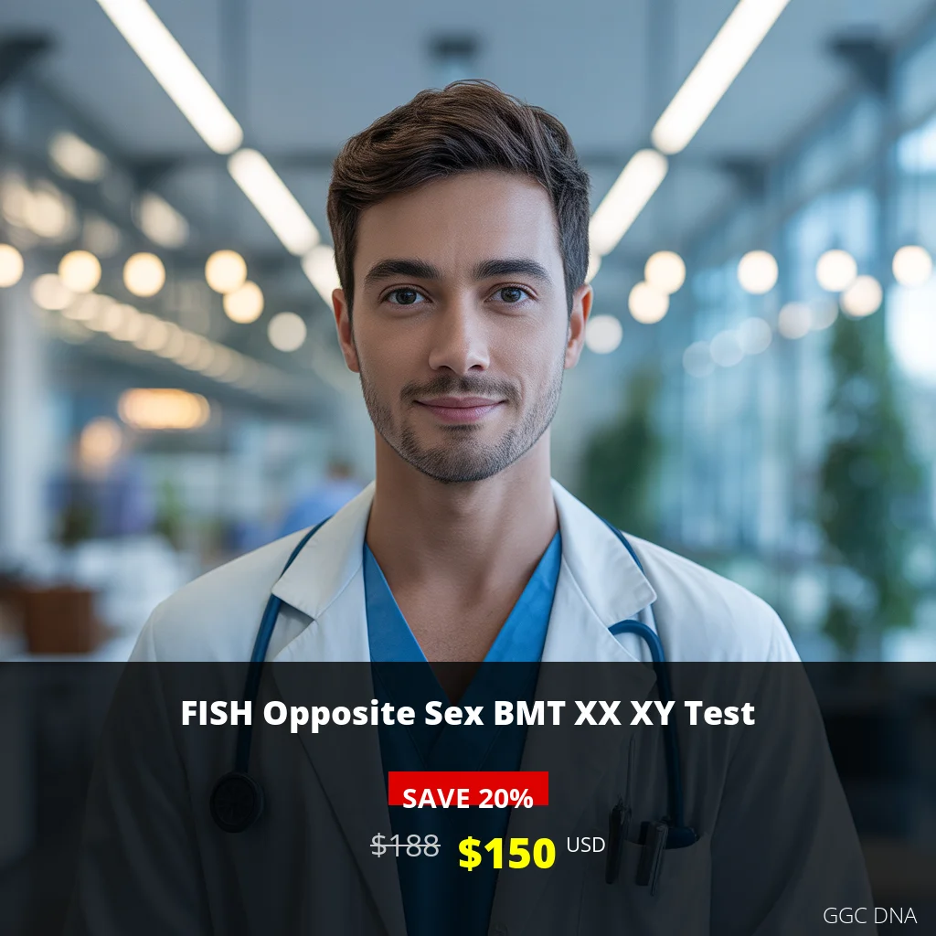 FISH Opposite Sex BMT XX XY Test - $150 USD | Bone Marrow Transplant Monitoring | USA