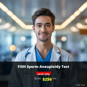 FISH Sperm Aneuploidy Test USA | $250 USD | Genetic Sperm Analysis for Infertility