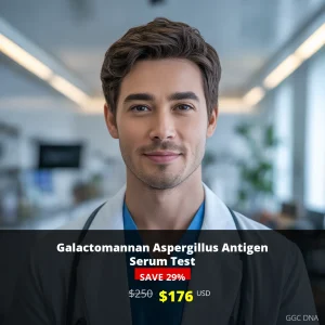 Galactomannan Aspergillus Antigen Serum Test USA - $176 USD | Early Detection for Invasive Aspergillosis