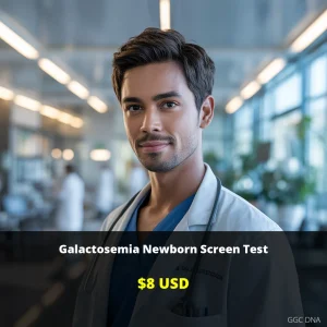 Galactosemia Newborn Screen Test USA - $8 USD | Early Detection for Metabolic Disorders