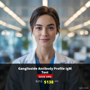 Ganglioside Antibody Profile IgM Test USA - $138 USD | Autoimmune Neurology Testing | Same Day Results