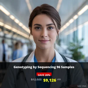 Genotyping by Sequencing 96 Samples Test - $9