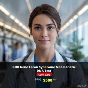 GHR Gene Laron Syndrome NGS Genetic DNA Test USA $500 | Comprehensive Genetic Testing for Growth Hormone Resistance