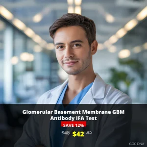 Glomerular Basement Membrane GBM Antibody IFA Test | $42 USD | USA | Same Day Results | GGC DNA