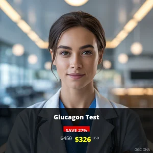 Glucagon Test USA - Comprehensive Hormone Analysis for Diabetes & Cancer Diagnosis | $326 USD