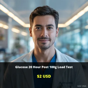 Glucose 20 Hour Post 100g Load Test USA - $2 Diabetes Screening | GGC DNA