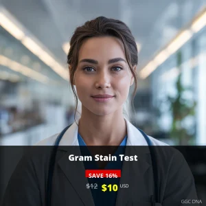 Gram Stain Test USA - $10 | Rapid Bacterial Infection Detection | GGC DNA