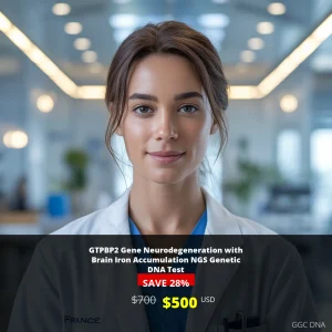 GTPBP2 Gene Neurodegeneration with Brain Iron Accumulation NGS Genetic DNA Test - $500 USA | Comprehensive Genetic Testing for Neurological Disorders