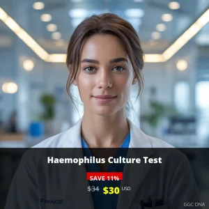 Haemophilus Culture Test USA - $30 USD | Detect Haemophilus Infections | Fast Results in 3 Days