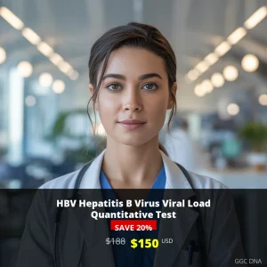 HBV Hepatitis B Virus Viral Load Quantitative Test - $150 USD | Accurate Viral Load Monitoring in USA