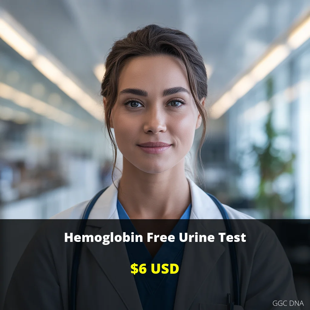 Hemoglobin Free Urine Test - $6 USD | Comprehensive Urine Analysis | Available Across USA