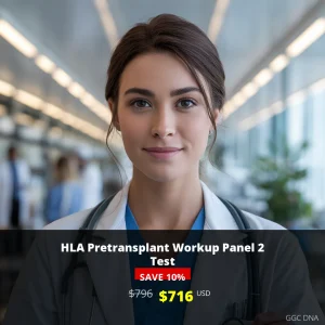 HLA Pretransplant Workup Panel 2 Test - $716 USD | Comprehensive Transplant Compatibility Testing in USA