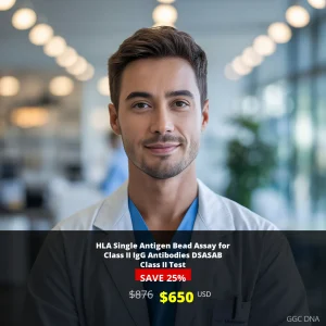 HLA Single Antigen Bead Assay Class II IgG Antibodies Test | $650 USD | USA | Transplantation Compatibility