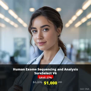Human Exome Sequencing and Analysis SureSelect V6 Test - $1000 USA | Comprehensive Genetic Testing